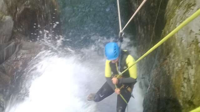 Canyoning avec Marie Escalade Canyon