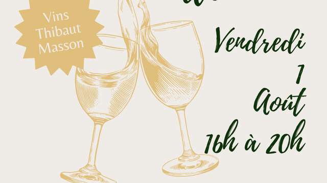 Dégustation de vin Thibaut Masson