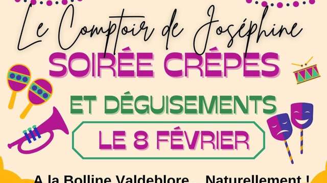 Soirée crêpes et déguisements