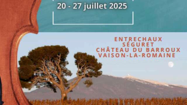 Musique romantique 'Divergences' - Festival Autour du Ventoux