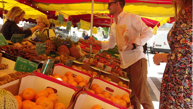 Marché fruits et légumes de Vallauris