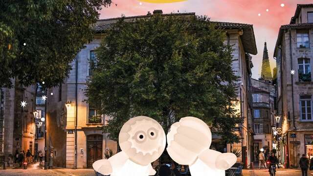 Iluminaciónes navideñas de la ciudad: Los Anooki en Aviñón