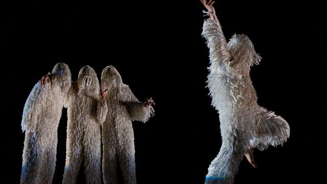 Dance performance - A4 (like the sheet of paper)