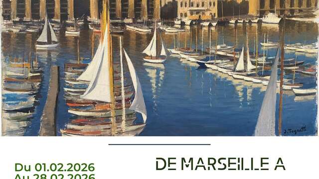 Exposition : "De Marseille à Cassis" Jean Tognetti