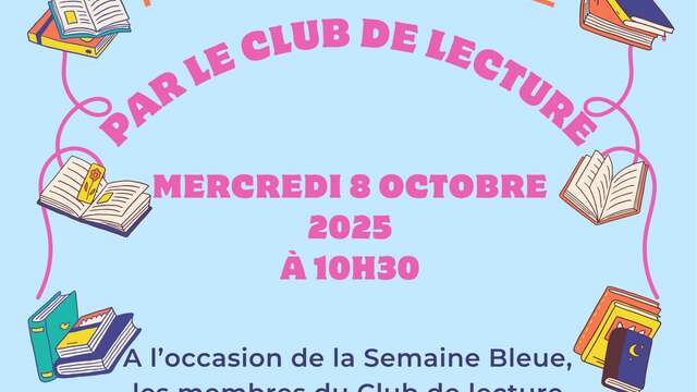 L'Heure du conte par le Club de lecture
