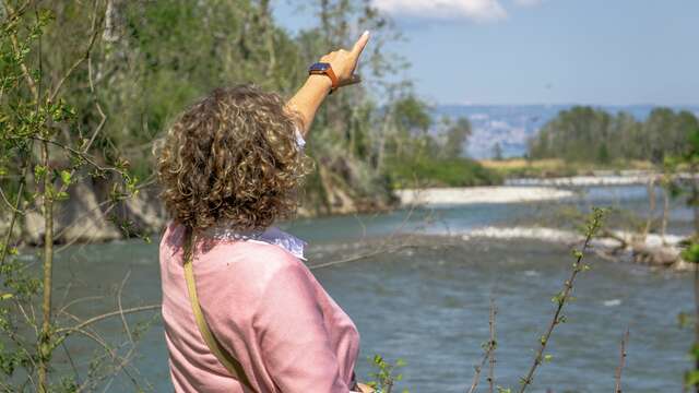 Besuch in der Abenddämmerung Gratis des Naturschutzgebiets des Dranse-Delta