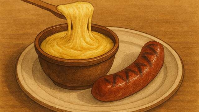 Repas aligot saucisses