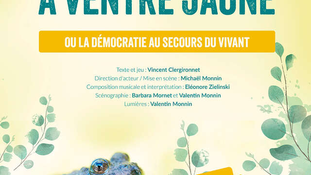 Théâtre au coeur du "Vivant" "Le sonneur à ventre jaune" - Naturoptère