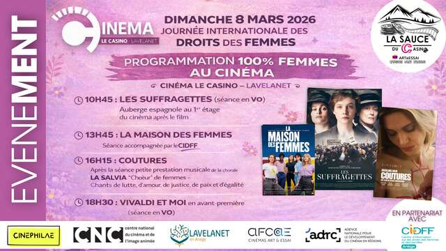 Journée internationale des droits des femmes : Programmation 100% femmes au cinéma