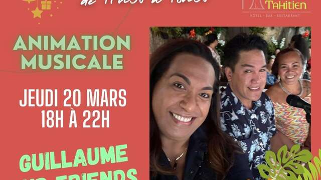 Guillaume Matarere & Friends en concert - Royal Tahitien