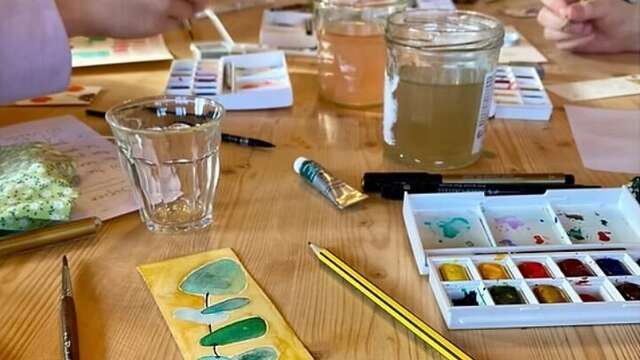 Les Invités de la Poterie : Cours d'Aquarelle