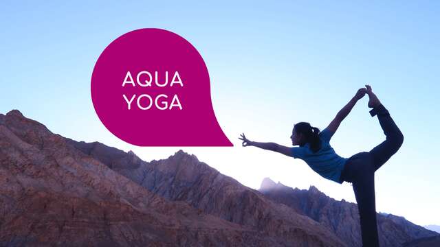 Aqua yoga class