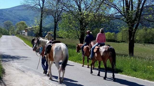 Le Ranch du Madres, randonnées équestres