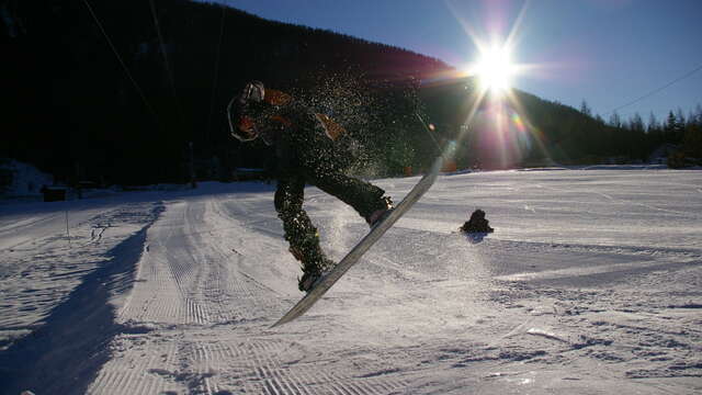 Découverte du snowboard