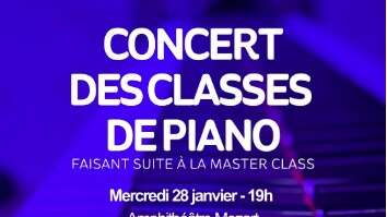 Piano class concert