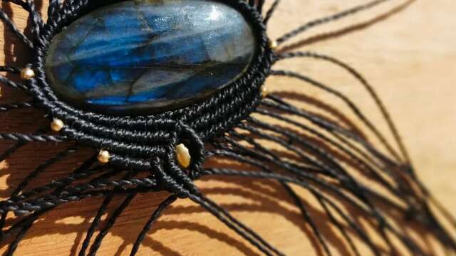 Stage bijou en macramé