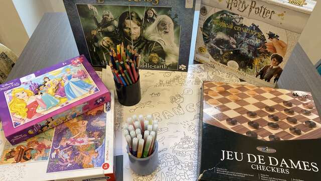 1, 2, 3, jouez, découvrez, coloriez !