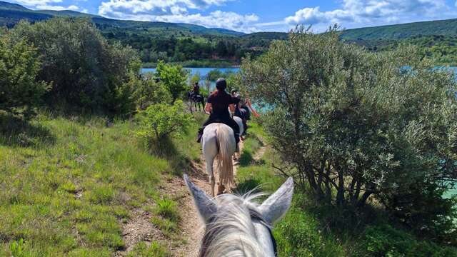Balades et promenades à cheval avec L'Ecrin du Lac