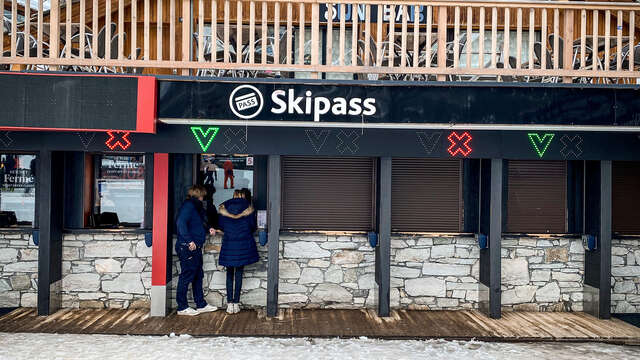 Point de vente skipass - Solaise