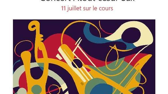 Concert Atout Coeur - sax