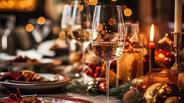 Menu de Noël à emporter au Brusco