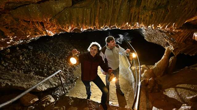 Grotte de Trabuc : La double visite, rallumez la flamme