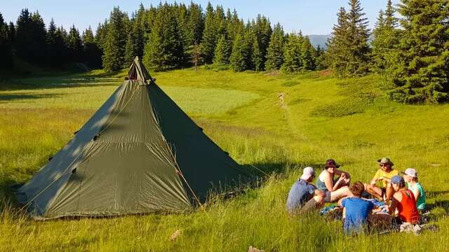 Une nuit sous tipi