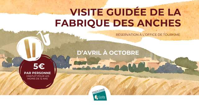 Visites de la Fabrique des Anches Rigotti