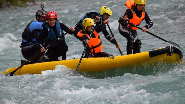 1ères vagues en « BIG Paddle » sur la Durance