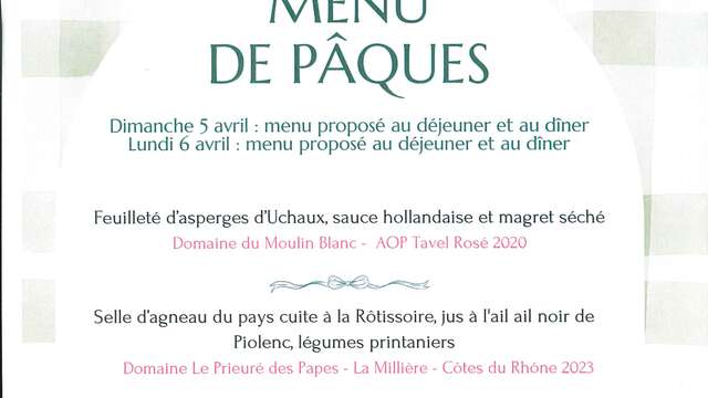 Easter at Comptoir de la Mère Germaine