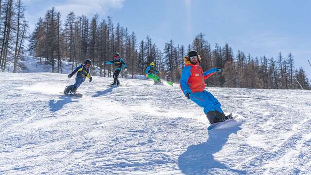 Cours collectifs snowboard