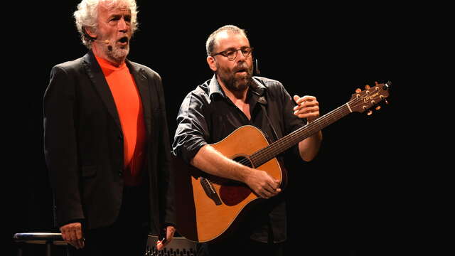 Vincent Roca & Wally : "150 kg à deux. On vous en met un peu plus ?" au Zygomatic Festival