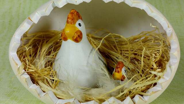 Café couture - spécial Pâques