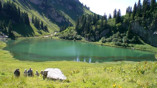 Pêche au lac d'Arvouin