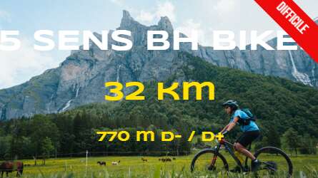 La 5 sens x BH - 32km - Circuit VTT/VTTAE