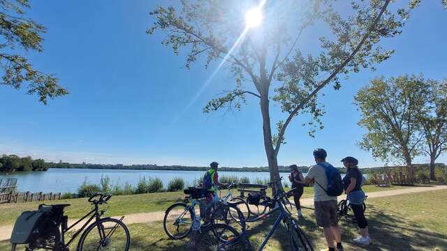 Angers by bike, plant getaway