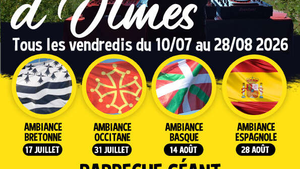 Barbecue & Dance Nights in Monts d'Olmes