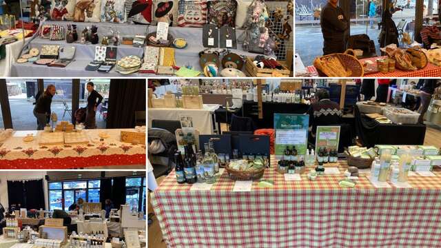 Marché de Noël animé