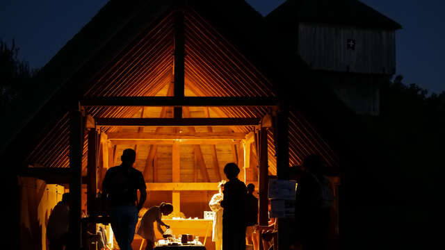Visite nocturne au Château à motte