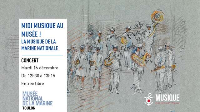 Concert - Midi Musique au Musée de la Marine avec la Musique de la Marine nationale