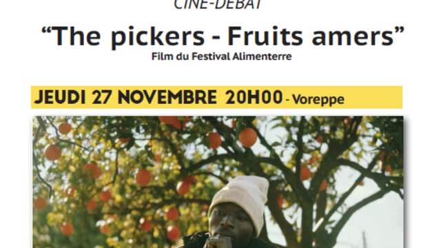 Ciné-débat : The pickers - Fruits amers