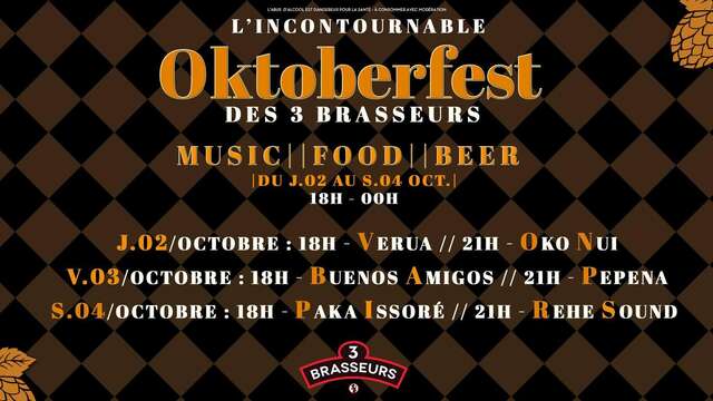 Oktoberfest - 3 Brasseurs Tahiti