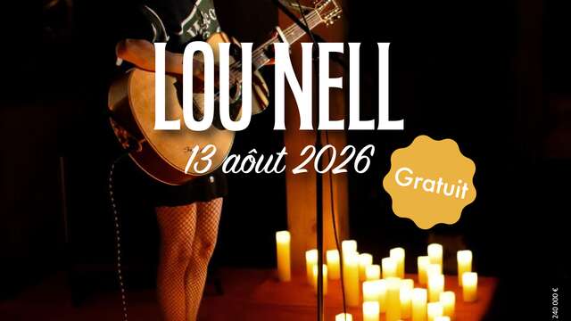 Lou Nell en concert au Château de Treffort