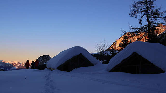 Weekend cabane et ski rando dans les Hautes Bauges