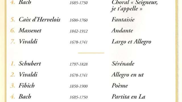 Concert "Flûtes Virtuoses" de Guy Angelloz