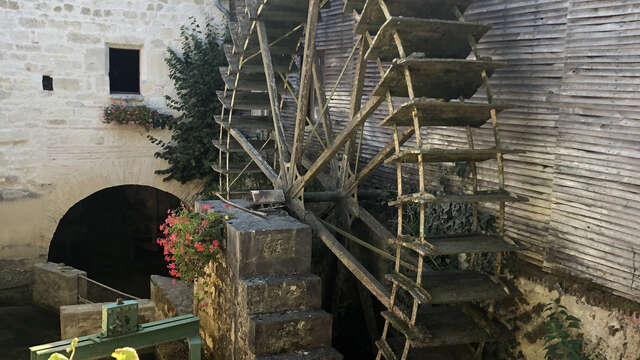 Moulin de Saint-Géraud et exposition "Sur les chemins du passé"