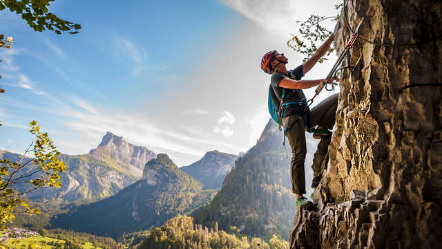 Via Ferrata du Mont : La traversée du Raffour