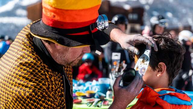 Carnaval : stand maquillage