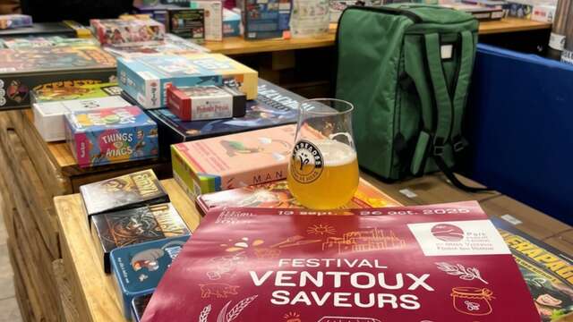 Festival Ventoux Saveurs " Les bières ludiques - soirée jeux aux Dyades" - Ludica Romana