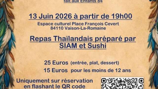 Soirée repas & concert - Association Apache 84